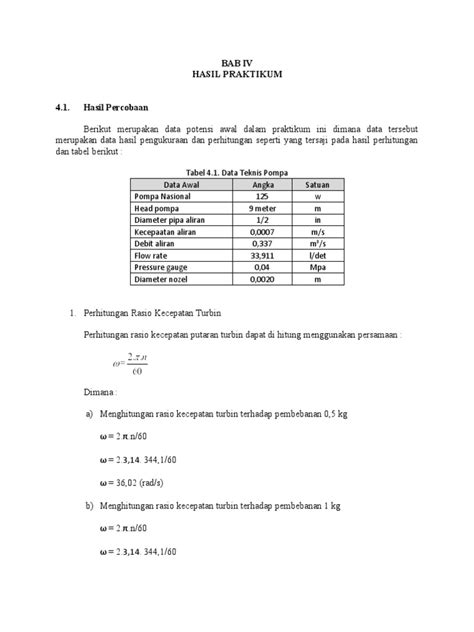 Contoh Bab Iv Pdf