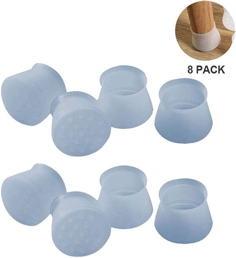 Ceepko Tapones De Silicona Para Patas De Silla 8 Unidades Protectores