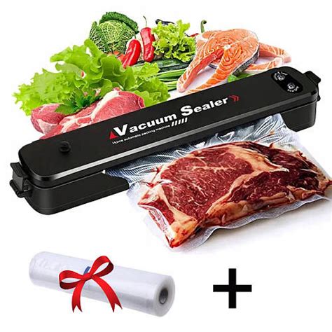Вакууматор Vacuum Sealer + Подарунок Вакуумні пакети 5 м х 20 см ...