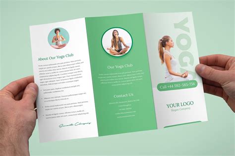 Brochure Yoga Tri Fold By Artbart On Envato Elements Trifold