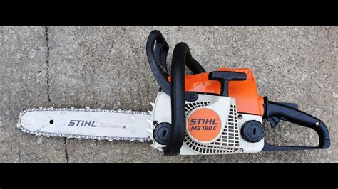 1 3 Complete repair Stihl MS180 C Chainsaw réparation complète