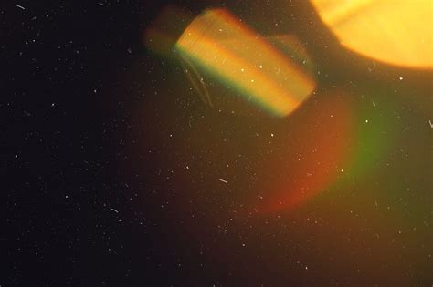 Vibrant Rainbow Lens Optical Flare Film Dust Overlay