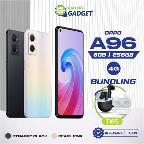 Promo Oppo A96 8 256 RAM 8 ROM 256 GB 8GB 256GB Plus Earbuds Diskon 2