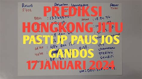 Prediksi Pasaran Hongkong Hari Ini Rabu Tgl Januari Angka