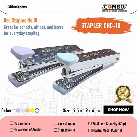 Jual Stapler Hd 10 Hekter Besi No10 Alat Staples No10 Steples