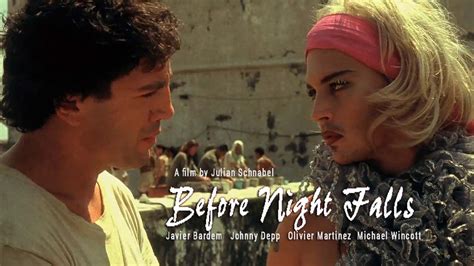 Before Night Falls (2000) with Johnny Depp and Javier Bardem - Trailer ...