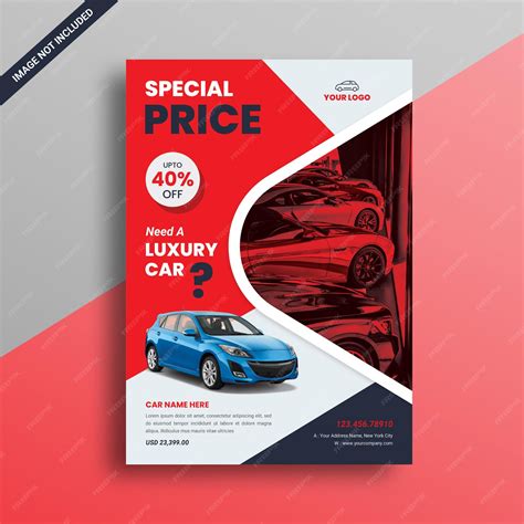 Premium Psd Car Sale Flyer Template