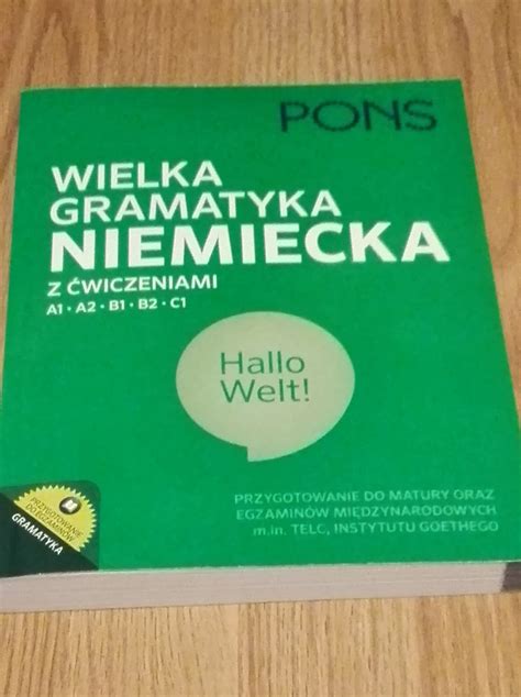 Deutsch Ist Nicht So Schwer Wielka Gramatyka Niemiecka PONS