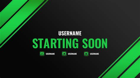 Stream Starting Soon Twitch Overlay