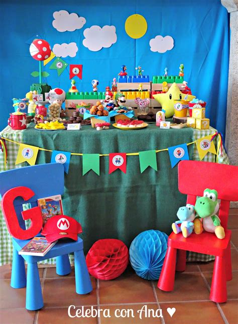 Celebra Con Ana Fiestas Y Regalos Personalizados Mario Bros Party