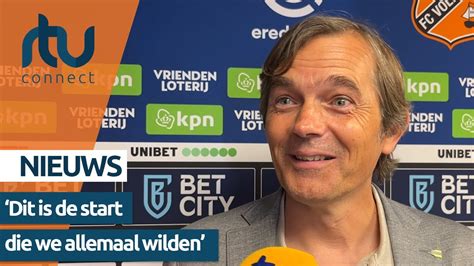 Reactie Phillip Cocu Na FC Volendam Vitesse 1 2 YouTube