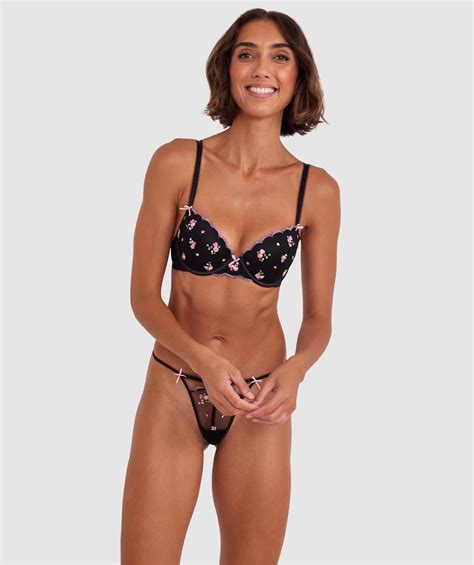 Bras N Things Bonnie Bikini Knicker Black