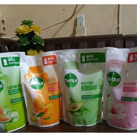 Jual Dettol Body Wash Refill Ml Sabun Cair Anti Septik Shopee