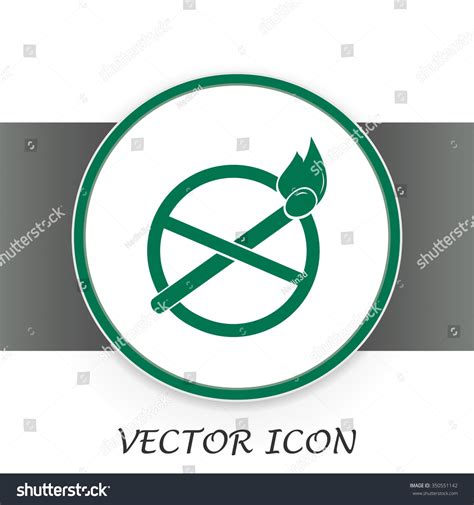 No Naked Flame Warning Sign Vector Stock Vector Royalty Free Shutterstock