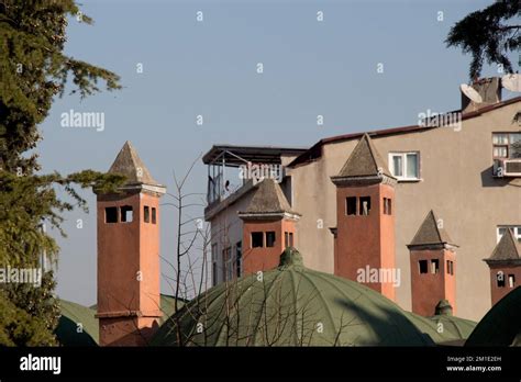 Roof Example Of Ottoman Turkish Architecture In Istanbul Stock Photo