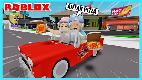 Aku Dan Adiku Terpaksa Harus Antar Paket Pizza Di Roblox Brookhaven Ft