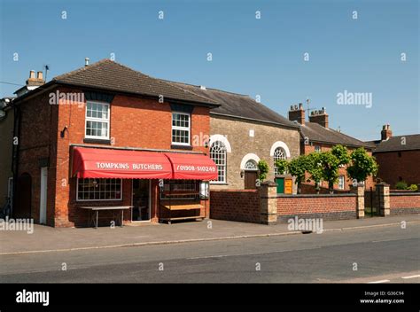 Market Square, Hanslope village, Buckinghamshire, England, UK Stock ...