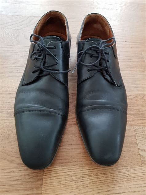 Schwarze Lederschuhe Navyboot Gr 42 Kaufen Auf Ricardo