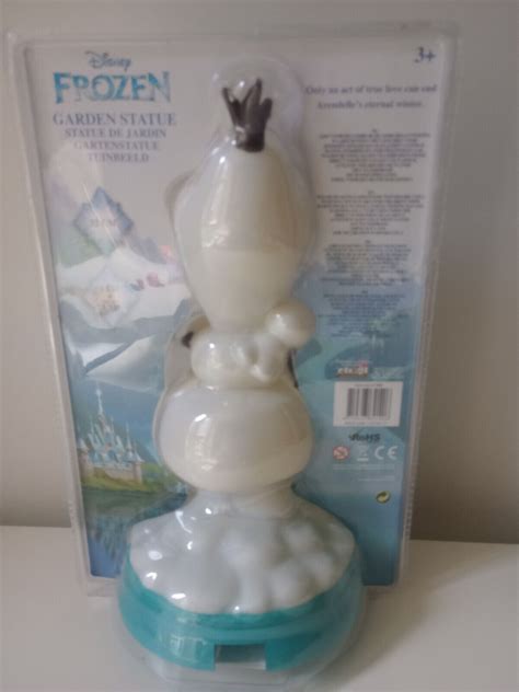 Disney Frozen Olaf Statue LED Light Up Indoor Garden Novelty Brand New