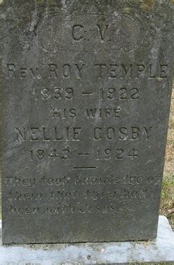 Rev Roy Temple Find A Grave Memorial