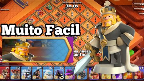 Como Concluir O Desafio Rei Do Xeque Mate Clash Of Clans Youtube