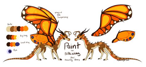 Paint Reference Wings Of Fire Oc By Mythsflight On Deviantart