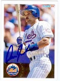 Darrin Jackson autographed baseball card (New York Mets) 1994 Fleer #567