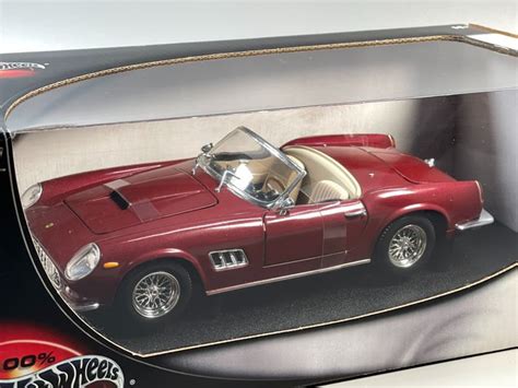 Hot Wheels 1 18 Ferrari 250 GT California Bordeaux Red Catawiki