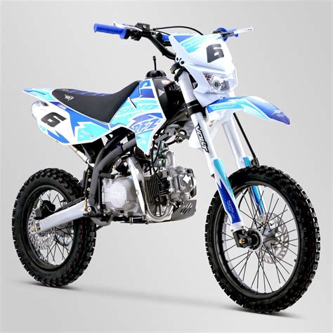 Pit Bike Rfz Open Enduro Bleue Apollo Motors