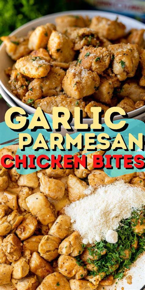 Garlic Parmesan Chicken Bites Artofit