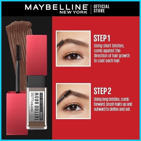 ♒ Maybelline Tattoo Brow 3 Day Eyebrow Gel Long Lasting Waterproof Smudgeproof Eye Make Up