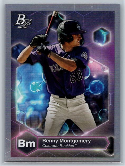 2022 Bowman Platinum Benny Montgomery Rookie Insert Precious Elements