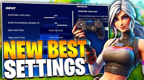 New Best Controller Settings In Fortnite Chapter 5 Ps4 Ps5 Xbox Pc Youtube