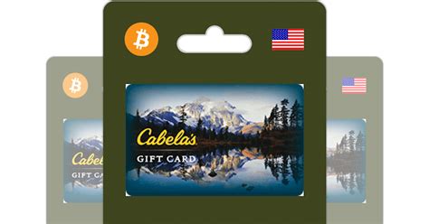 Buy Cabela S T Card With Bitcoin Eth Usdt Or Crypto Bitrefill