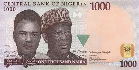 Nigeria Naira Note Other African Paper Money Coins Paper Money