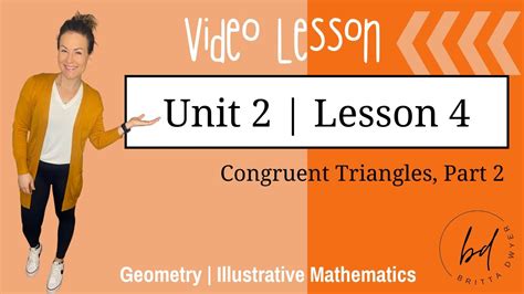 Unit 2 Lesson 4 Geometry Illustrative Mathematics Youtube