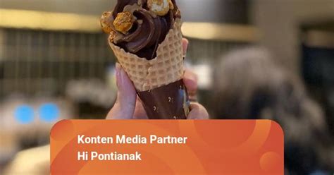 Luuca Kedai Es Krim Premium Di Pontianak Tonjolkan Cokelat Dan Yoghurt