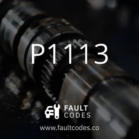 P Fault Code Meaning Faultcodes Co