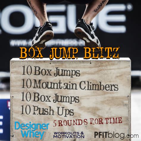 WORKOUT: Box Jump Full-Body Blitz » PfitBlog