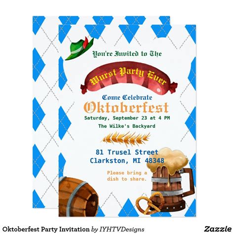 Free Oktoberfest Invitation Template Web Browse Through Our Collection Of Free Oktoberfest ...