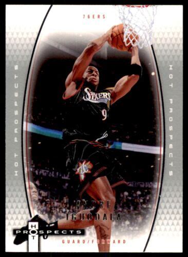 Fleer Hot Prospects Andre Iguodala Basketball Cards Ebay