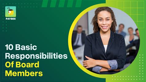 Nonprofit Boards 10 Basic Responsibilities Of Nonprofit Board Members And Directors For Nonprofits