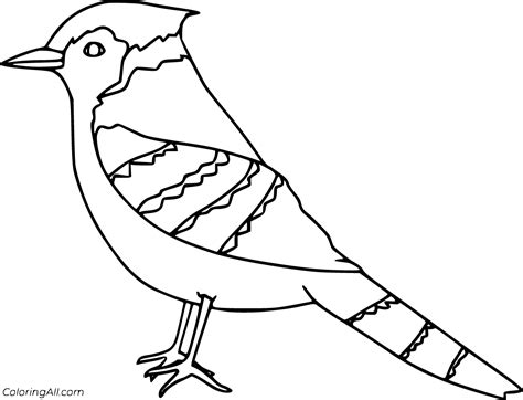 Blue Jay Coloring Pages (16 Free Printables) - ColoringAll