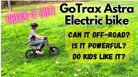 Best Electric Motorcycle On Amazon GoTrax Astra Electric Dirt Bike