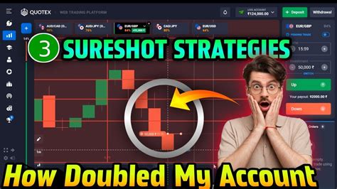 Quotex Trading 3 Shureshot Strategies Binary Options Trading