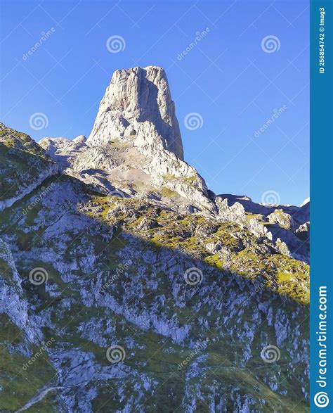 Naranjo De Bulnes Peak Also Know As Picu Urriellu Picos De Europa