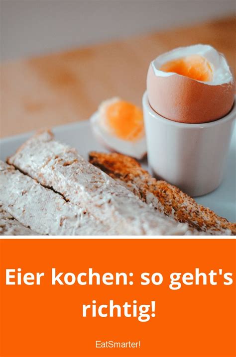 Eier kochen das perfekte Frühstücksei zubereiten EAT SMARTER