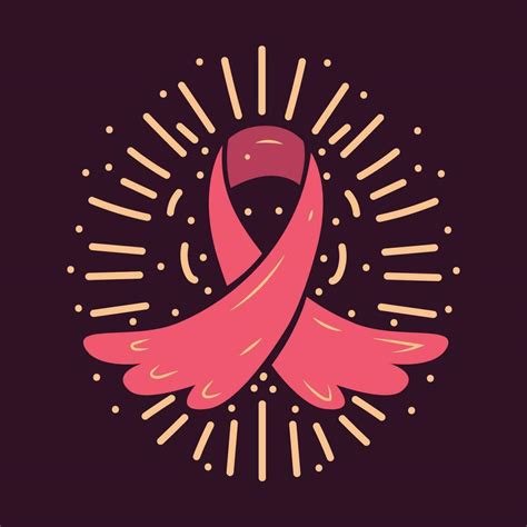 Pink Breast Cancer Ribbon Vector Art Icons And Graphics For Free Download