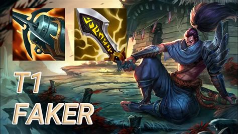 T1 Faker Yasuo Mid VS Twisted Fate KR Challenger Patch 13 20 YouTube