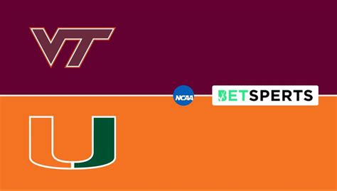 Virginia Tech Vs Miami Fl Prediction Live Odds Stats History And Picks Saturday January